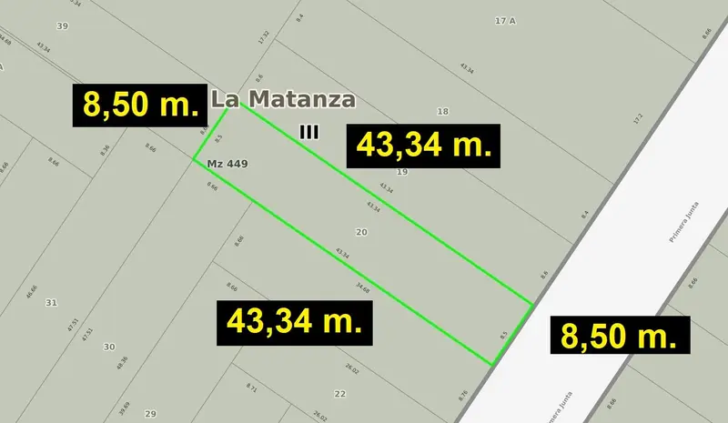 Terreno en venta · Ciudad Madero, La Matanza, GBA Oeste, Provincia de Buenos Aires Terreno en venta · Ciudad Madero, La Matanza, GBA Oeste, Provincia de Buenos Aires