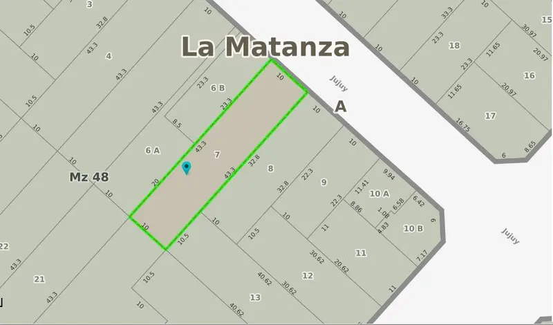 Terreno en venta · San Justo, La Matanza, GBA Oeste, Provincia de Buenos Aires Terreno en venta · San Justo, La Matanza, GBA Oeste, Provincia de Buenos Aires