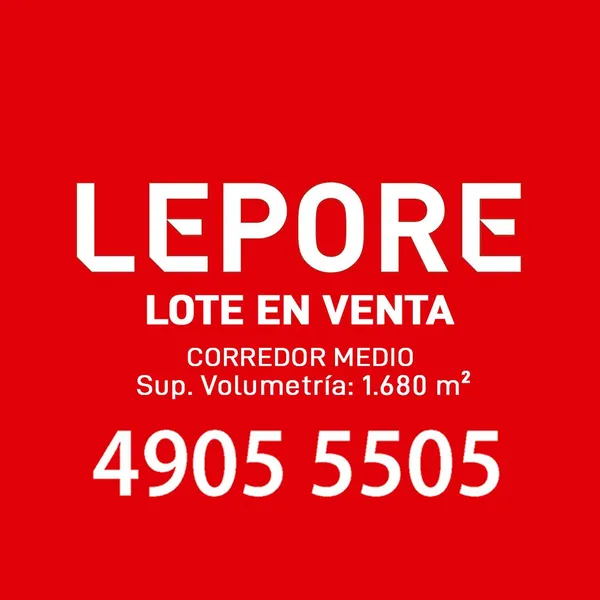 Terreno en venta · Almagro, CABA Terreno en venta · Almagro, CABA
