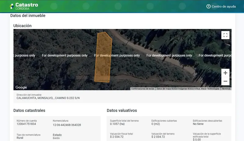 Terreno en venta · Villa Del Dique, Calamuchita, Córdoba Terreno en venta · Villa Del Dique, Calamuchita, Córdoba