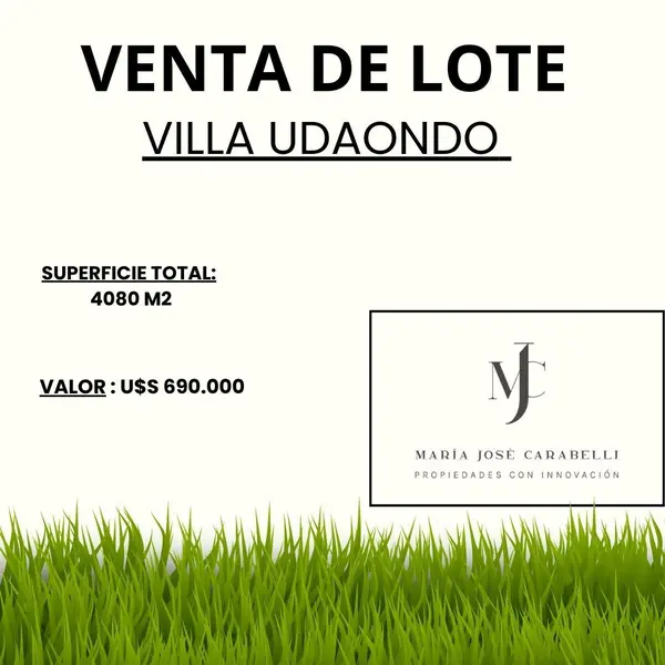 Terreno en venta · Villa Gobernador Udaondo, Ituzaingó, GBA Oeste, Provincia de Buenos Aires Terreno en venta · Villa Gobernador Udaondo, Ituzaingó, GBA Oeste, Provincia de Buenos Aires